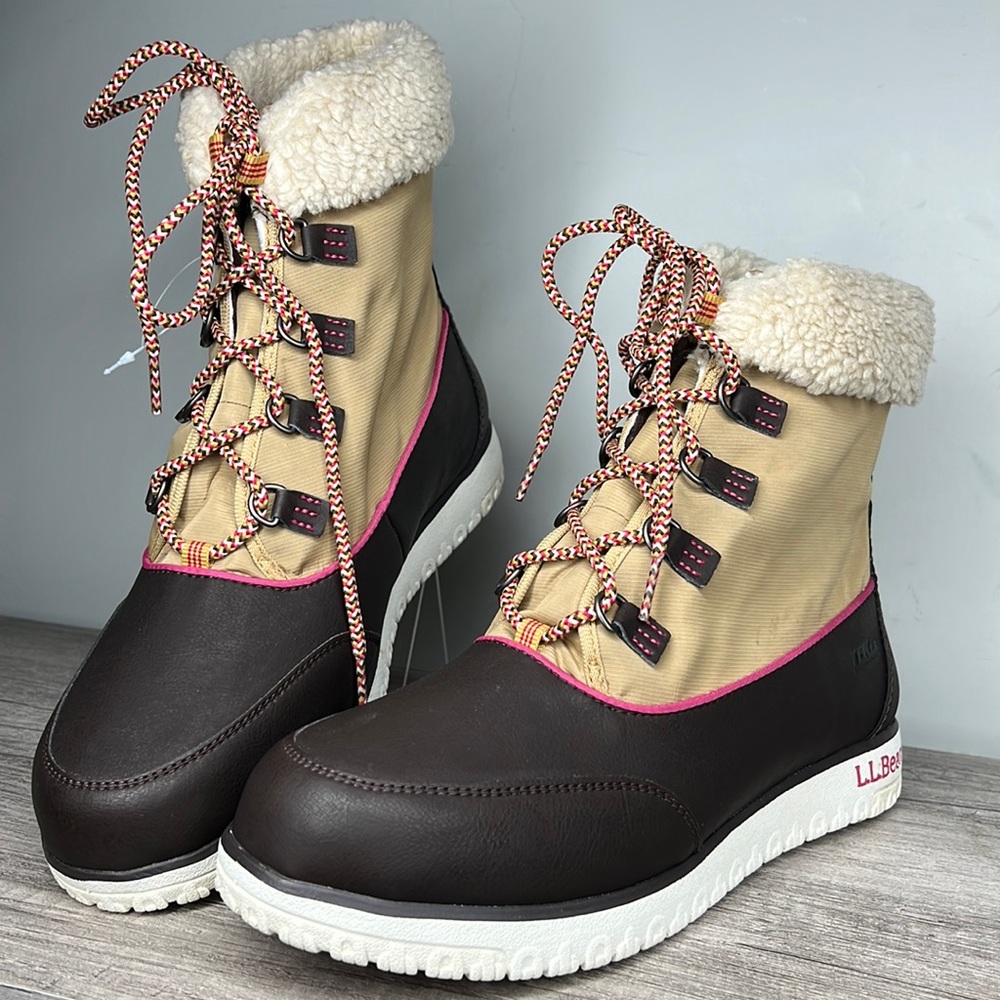LL Bean Ultralight PAC Primaloft Waterproof Boots size 9